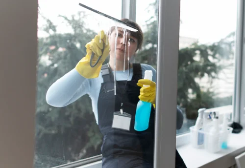 Nettoyage de vitres intérieures et extérieures à Aureil